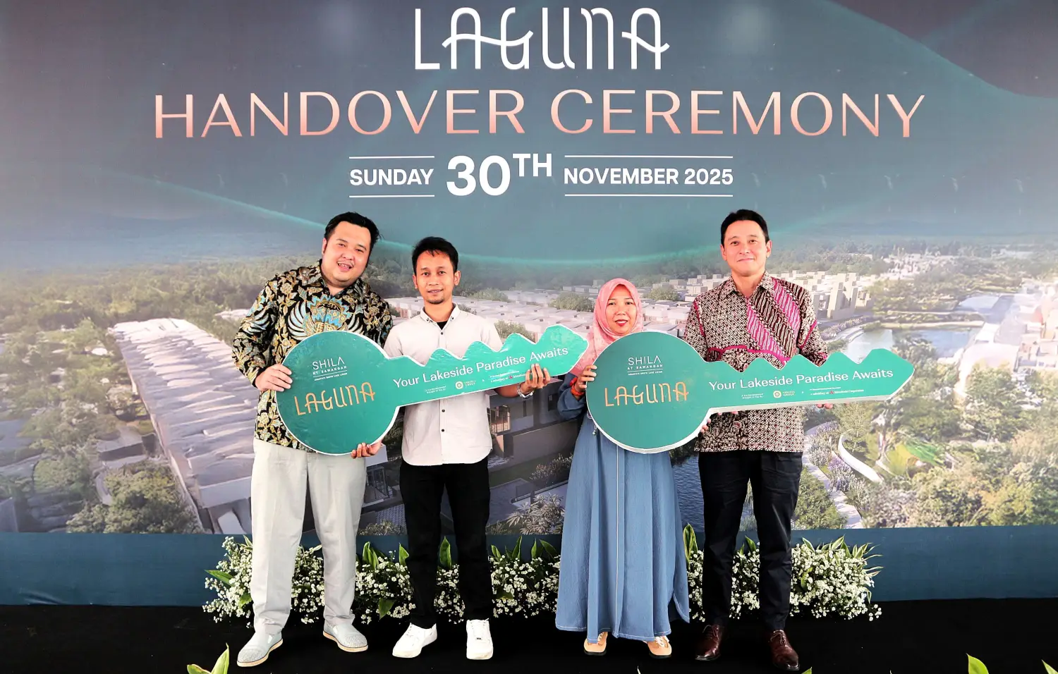 Permintaan Hunian Hijau Meningkat, Klaster Laguna Diserahterimakan
